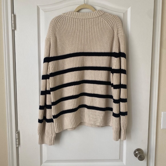 & Other Stories Strip Oversized Sweater - Picture 10 of 11